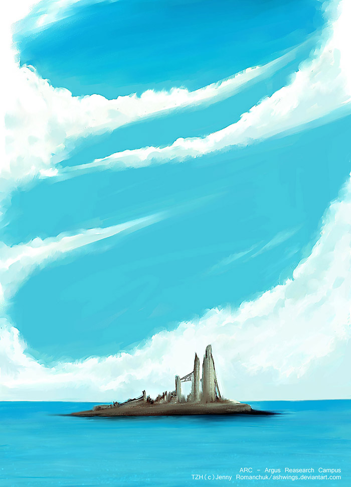 Old ARC painting.