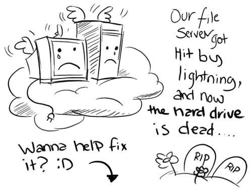 It's been a bad few weeks to be a computer!